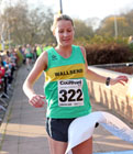 Danielle Hodgkinson (Wallsend Harriers) wins the Brampton to Carlisle 10 mile.